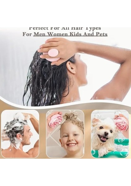 Aee® 2'li Saç Bakım Seti Saç Derisi Masaj Kadın Erkek Duş Tarağı Saç Bakım Yağı Uygulama Şişesi Kan Akışı Hızlandırı Saç Çıkartıcı Erkek Kadın fiyatları