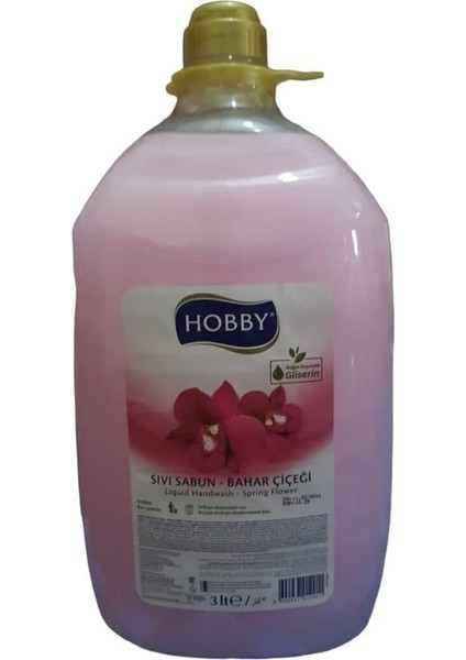 Hobby Sıvı Sabun Bahar Çiçeği 3000 ml