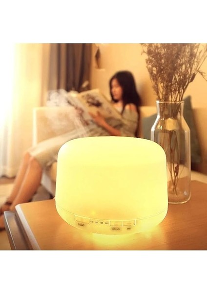 ml Uzaktan Kumandalı 7 Renk Ledli Ultrasonik Hava Nemlendirici Aromaterapi Uçucu Yağ Difüzörü fırsatları