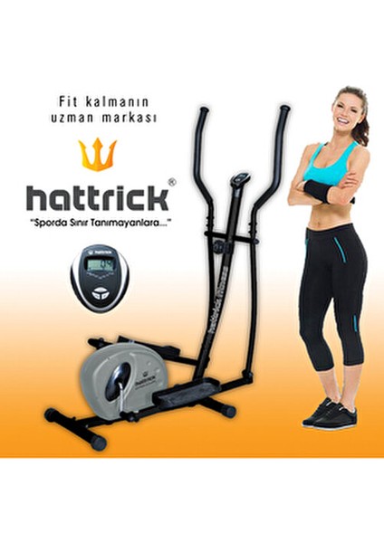 Hyper Eclips Eliptik Kondisyon Bisikleti Manyetik Direnç 120 kg Taşıma Kapasitesi modelleri