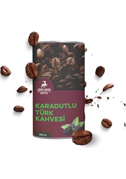 Addis Ababa Coffee - Karadutlu Türk Kahvesi, Aromalı Türk Kahvesi 250 gr fiyatları