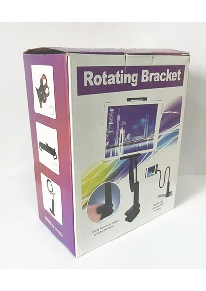 Yeni Cep Telefonu Tutucu Masaüstü Cep Telefonu Tutucu Tembel Adam Taşınabilir Katlanabilir Tablet Destek Standı (Yurt Dışından)