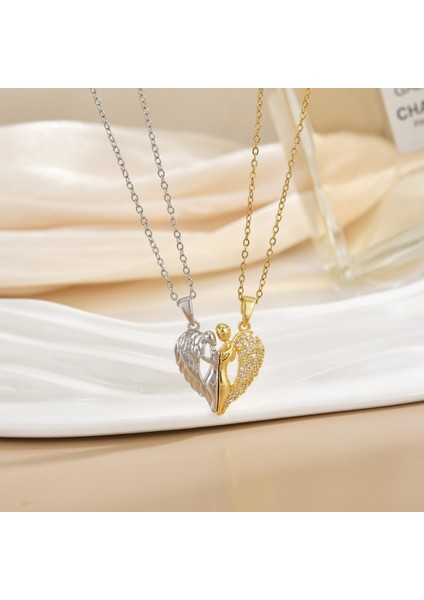 Yeni Titanyum Çelik Renk Kaybetmez Ruh Kolye Kadın Mizaç Basit Şanslı Çim Köprücük Kemiği Zinciri Niş Tasarım Kolye Takı (Yurt Dışından)