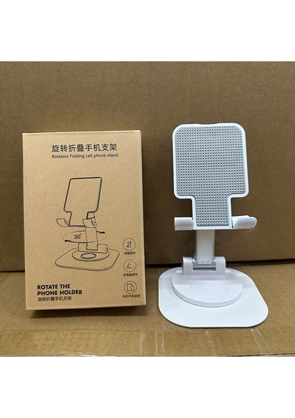 Yeni Cep Telefonu Tutucu Masaüstü Cep Telefonu Tutucu Tembel Adam Taşınabilir Katlanabilir Tablet Destek Standı (Yurt Dışından)