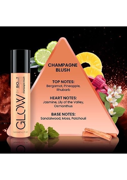 So...? So…? Glow By So Shimmer Mist Champagne Blush 140ML modelleri