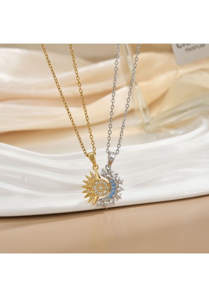 Yeni Titanyum Çelik Renk Kaybetmez Ruh Kolye Kadın Mizaç Basit Şanslı Çim Köprücük Kemiği Zinciri Niş Tasarım Kolye Takı (Yurt Dışından)