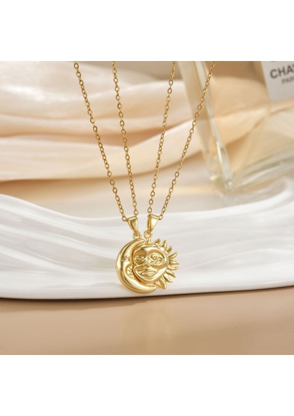 Yeni Titanyum Çelik Renk Kaybetmez Ruh Kolye Kadın Mizaç Basit Şanslı Çim Köprücük Kemiği Zinciri Niş Tasarım Kolye Takı (Yurt Dışından)