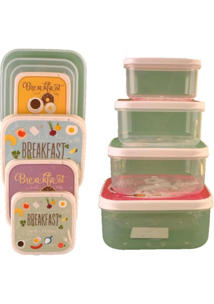 Çok Amaçlı Saklama Kabı Kavanozu (1 Adet) (4940)