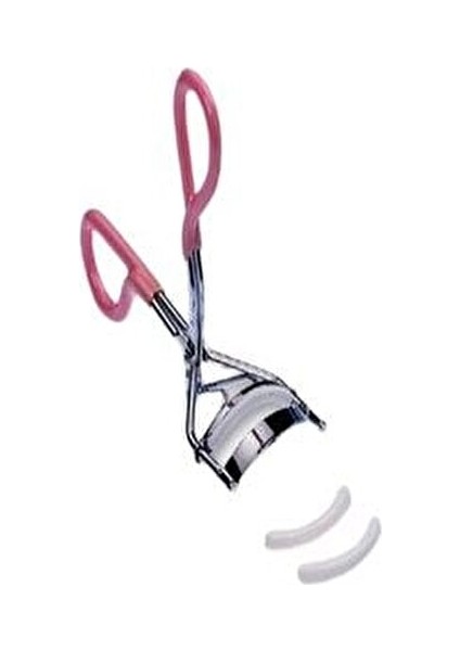 Mavi Kirpik Kıvırma Makinası Pembe Saplı Kullanım Kolaylığı ile Makyajınızı Tamamlayın modelleri