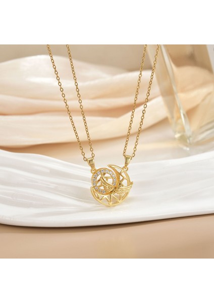 Yeni Titanyum Çelik Renk Kaybetmez Ruh Kolye Kadın Mizaç Basit Şanslı Çim Köprücük Kemiği Zinciri Niş Tasarım Kolye Takı (Yurt Dışından)