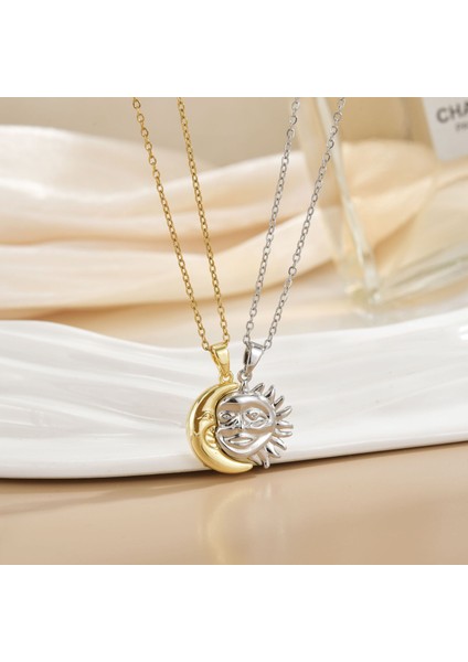 Yeni Titanyum Çelik Renk Kaybetmez Ruh Kolye Kadın Mizaç Basit Şanslı Çim Köprücük Kemiği Zinciri Niş Tasarım Kolye Takı (Yurt Dışından)