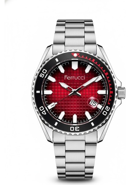 Erkek Kol Saati Gümüş ve Siyah Renk, Siyah Kadran - Şık Metal Kordon, 2 Yıl Garantili