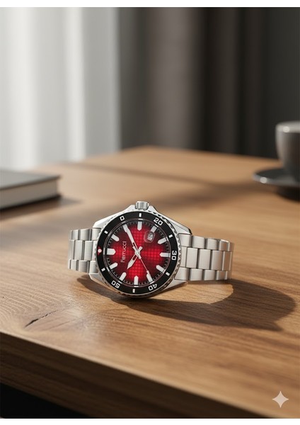 Erkek Kol Saati Gümüş ve Siyah Renk, Siyah Kadran - Şık Metal Kordon, 2 Yıl Garantili fiyatları