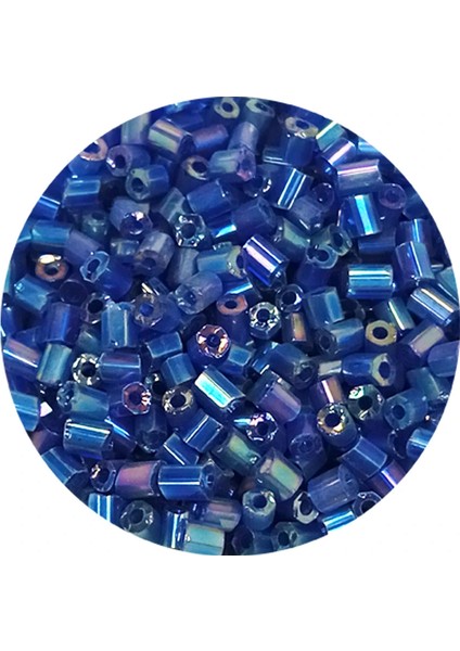 Kesme Cam Boncuk 2mm - 60 Gram - Koyu Mavi - BNC392 fiyatları