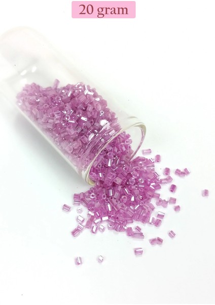 Kesme Cam Boncuk 2mm - 4 Renk - Toplam 80 Gram - BNC437 indirimleri