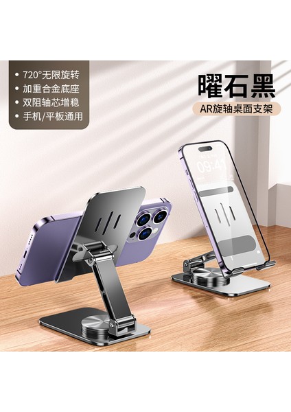 Yeni Cep Telefonu Tutucu Masaüstü Cep Telefonu Tutucu Tembel Adam Taşınabilir Katlanabilir Tablet Destek Standı (Yurt Dışından)