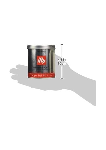 Illy Classic Roast Ground Coffee, 125G