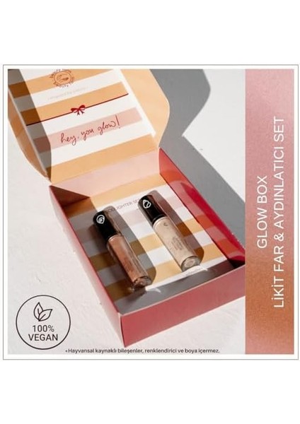 Gourmet Ladies Glow Box Natural Liquid Illuminator Eye & Face fiyatları