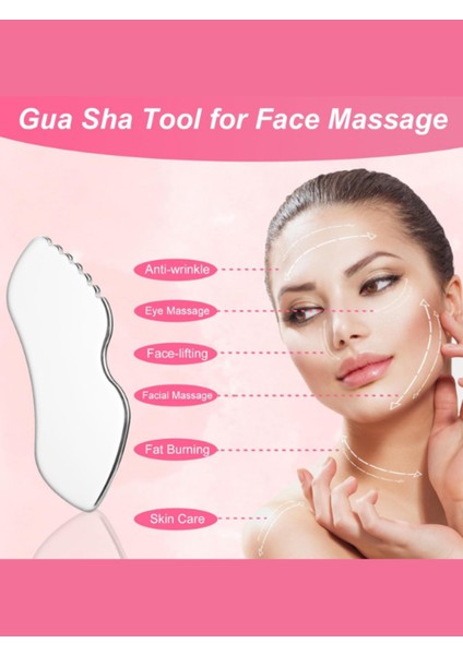 Çelik Yüz Masaj Aleti, Face Gua Sha fiyatları