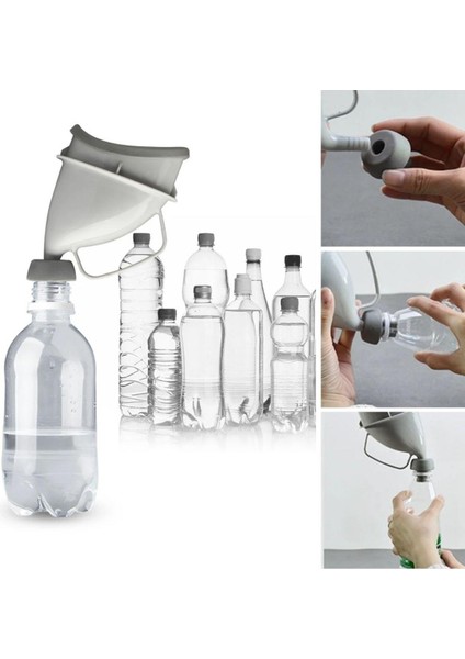 Unisex Taşınabilir Hijjenik Seyahat Tuvalet Aparatı Seyahat Tuvalet Hunisi (4940)