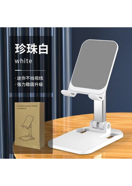 Yeni Cep Telefonu Tutucu Masaüstü Cep Telefonu Tutucu Tembel Adam Taşınabilir Katlanabilir Tablet Destek Standı (Yurt Dışından)