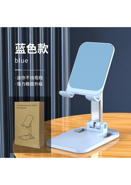 Yeni Cep Telefonu Tutucu Masaüstü Cep Telefonu Tutucu Tembel Adam Taşınabilir Katlanabilir Tablet Destek Standı (Yurt Dışından)