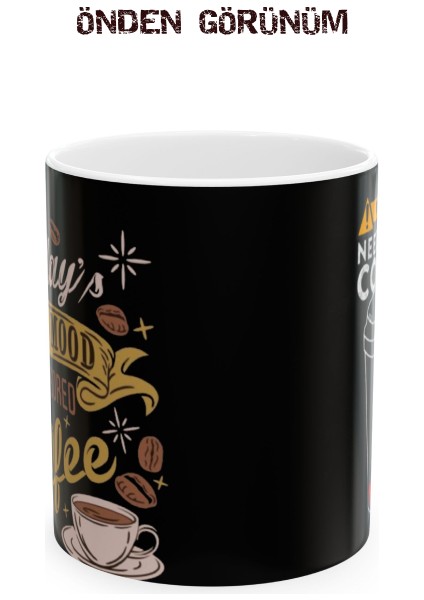 'need More Coffee' Baskılı Porselen Kupa Bardak fırsatları