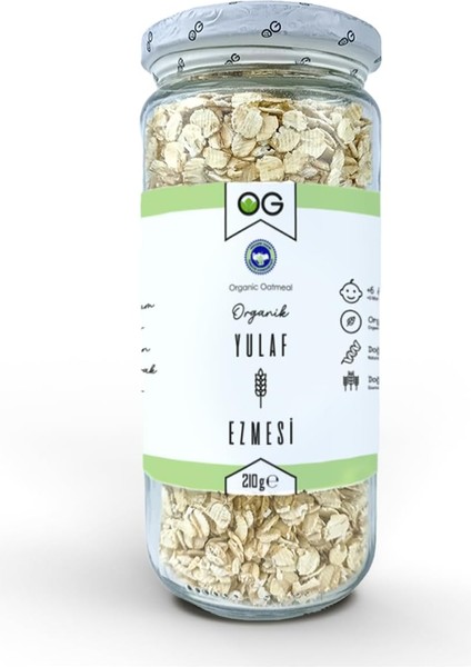 Og Organik Yulaf Ezmesi 210 gr +6 Ay