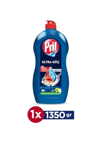 Pril Elde Yıkama Sıvı Bulaşık Deterjanı 1350G Amasya Elması, Amasya Elması 1.35KG fiyatları