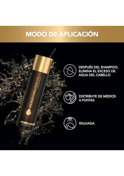 Wella Professionals Sebastian Dark Oil Lightweight Conditioner Saç Kremi 250 ml modelleri