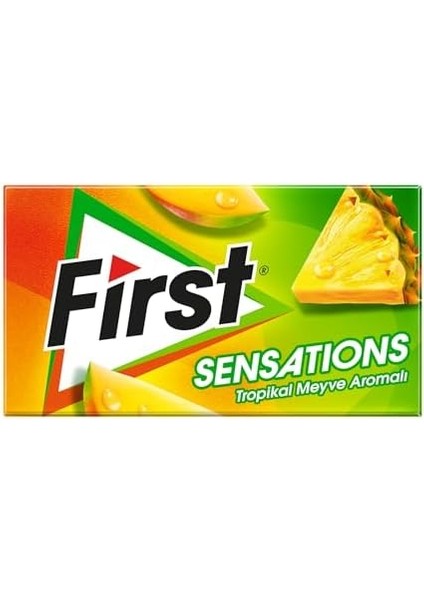 First Sensations Tropikal Meyve Aromalı Sakız 27 gr - 240 Adet