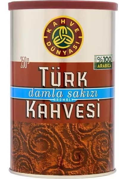 Kahve Dünyası Damla Sakızlı Türk Kahvesi 250G