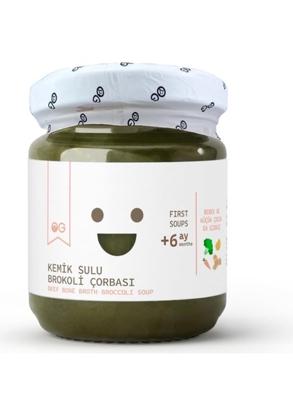 Og Kemik Sulu Brokoli Çorbası 200G +6 Ay modelleri
