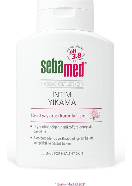 Sebamed Intim Yıkama Jeli - Hassas Ciltler Için Ph 3.8 Dış Genital Bölge Temizleyici Intim Bakım Ürünü 200ML fiyatları