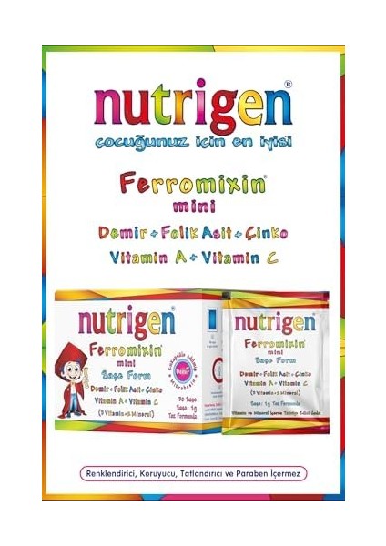Nutrigen Ferromixin Mini Saşe Form