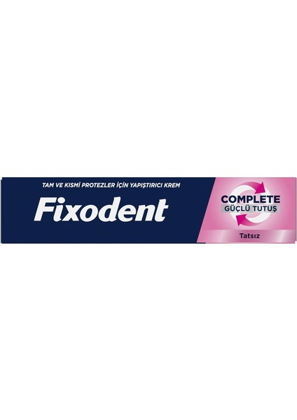 Fixodent Complete Tatsız Diş Protezi Yapıştırıcı Krem 47 G