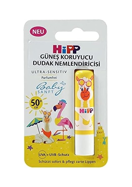 Hipp Babysanft Güneş Koruyucu Dudak Nemlendiricisi
