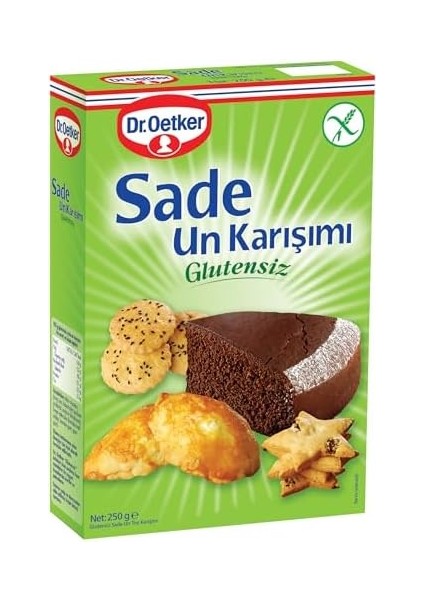 Dr. Oetker Glutensiz Sade Un Karışımı 250 gr