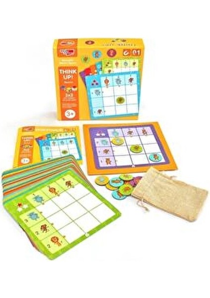 Dikkat Atölyesi Thinkup! Manyetik Mantık Sudoku 3x3 Eğitici Oyun 2-4 Yaş Matematik ve Sayma fiyatları