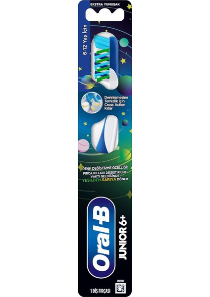 Oral-B Kids/junior 6-12 Yaş Diş Fırçası, Ekstra Yumuşak