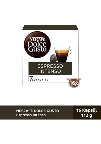 Nescafe Dolce Gusto Espresso Intenso 16 Kapsül 112 gr modelleri