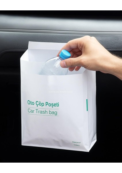 Busstier Su Geçirmez Araba Çöp Poşeti Yapışkanlı Pratik Kullan At Oto Çöp Torbası Seyahat Için Taşınabilir 20 Adet Tek Kullanımlık Hijyenik Çöp Torbası Araç Içi Düzenleyici fiyatları