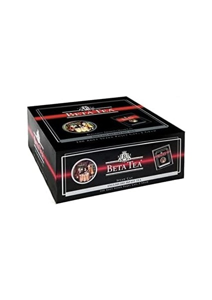 Beta English Breakfast Bardak Poşet 100 Adet (Seylan Çayı - Ceylon Tea) (Earl Grey - Bergamot - Tomurcuk Çayı) fiyatları