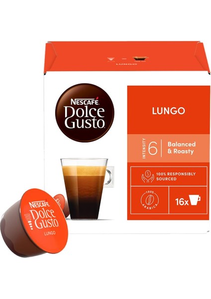 Nescafe Dolce Gusto Lungo 16 Kapsül 89.6 gr modelleri