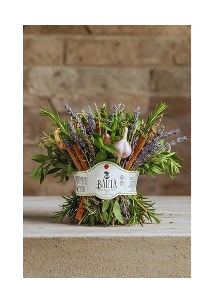 Bauta Vinaigre Des Cinq Voleurs (Beş Hırsızlar Marsilya Sirkesi) Cam Şişe 200ML