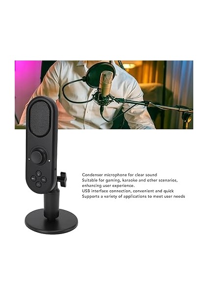 Mikrofon Net Ses Gürültü Azaltma Oyun Için Yüksek Hassasiyet Kablolu Mic Karaoke Canlı Akış Pc ile Uyumlu Kullanıcı Deneyiminizi Geliştirin Akıllı Telefon Tablet fırsatları