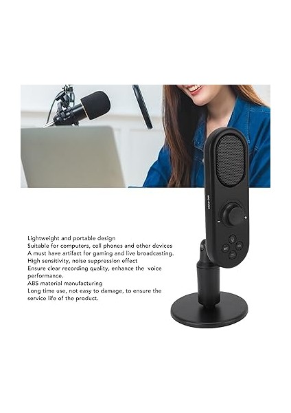 Mikrofon Net Ses Gürültü Azaltma Oyun Için Yüksek Hassasiyet Kablolu Mic Karaoke Canlı Akış Pc ile Uyumlu Kullanıcı Deneyiminizi Geliştirin Akıllı Telefon Tablet indirimleri