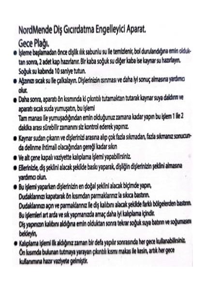 Diş Gıcırdatma, Diş Sıkma Çene Sıkma Önleyici, Yüksek Kalitede Silikon Gece Plağı,bruksizm Aparatı,üst Dişler Için, Kalıpalınabilir Silikon Dişlik(1 Adet, Kutulu) modelleri