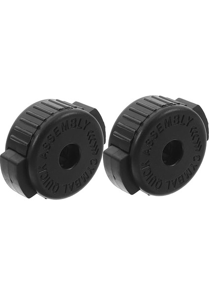 2 Adet Hızlı Çıkarılabilir Davul Zil Somunu Plastik Davul Zil Zil Hızlı Çıkarılabilir Kapağı Perküsyon Davul Seti Caz ​​davul Parçaları Aksesuarları