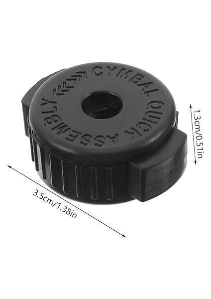 2 Adet Hızlı Çıkarılabilir Davul Zil Somunu Plastik Davul Zil Zil Hızlı Çıkarılabilir Kapağı Perküsyon Davul Seti Caz ​​davul Parçaları Aksesuarları fiyatları